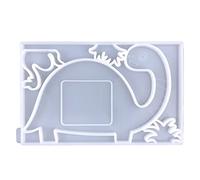Dinosaur Elephant Photo Frame Ornaments Silicone Molds Suitable for Epoxy Resin Craft Jewelry Making Home Decoration Silicone Pendant Mold for Jewelry Making
