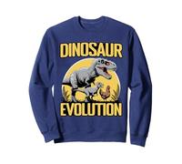 Dinosaur Evolution Dino Chicken Trex Evolutionary Sweatshirt