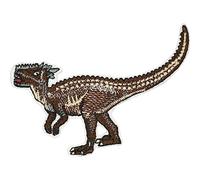 Dinosaur Figure Sew-On Children's Patch Dracorex Picture Patch for Iron-On Dinosaur Iron-On Transfers for Textiles Children Patches for Sewing On 100 x 60 mm