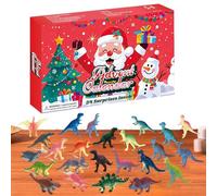 Dinosaur Figures | Collectible with Animal Motif | 24-Day Countdown to Christmas with Dinosaur Figure - for Children from 3 Years and Girls for the Mantle
