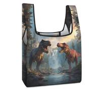Dinosaur Foldable Shopping Bag Reusable Tote Bag