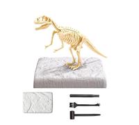 Dinosaur Fossil Dig Kit, Dig & Discover Dino Tyrannosaurus Rex 3D Fossil Bones Excavation, Science Educational Toy Kit, 3D Dino Bones Puzzles, Girls & Boys Gift Ages 6+