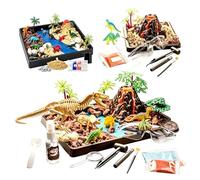 Dinosaur Fossil Dig Kit - Hands-On Cognitive Skills Building | Archaeologist Excavation Toy Set | Clay Material For 3-5 Years Old Boys Girls Students Preschoolers Home Gathering Party