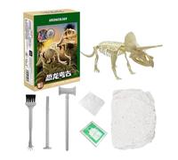 Dinosaur Fossil Excavation Set - handmade dinos Digging Kit with 3D Skeleton Model, Buildable Display Puzzle for Kids, Girls | Ideal for STEM Learning, Educational Fun, and Collectible