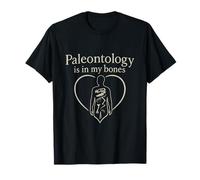 Dinosaur Fossil Silhouette - Paleontology Is In My Bones T-Shirt