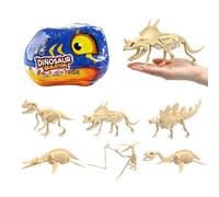 Dinosaur Fossils Science Skeleton STEM Kit | Animal Fossil Digging Set for Kids Kids Boys at Home School Class During Travel And Birthday Parties