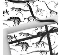 Dinosaur Fossils Wrapping Paper 5 x Gift Wrap Sheets