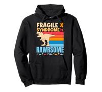 Dinosaur Fragile X is Awesome Fragile X Syndrome Awareness Pullover Hoodie
