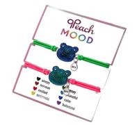 Dinosaur Frog Turtle Dragon Color Changing Mood Bracelet Set for Women Emotion Feeling Temperature Sensing Wrap Bracelet with Card Friendship Jewelry, 9.5 Inches, enamel, agate