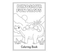 Dinosaur Fun Fact Coloring Book