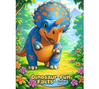 Dinosaur Fun Facts Coloring Book