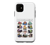 Dinosaur Gamer Dino Gaming Arcade Controller Crew Case for iPhone 11