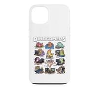 Dinosaur Gamer Dino Gaming Arcade Controller Crew Case for iPhone 13