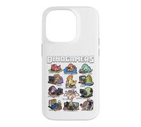 Dinosaur Gamer Dino Gaming Arcade Controller Crew Case for iPhone 14 Pro
