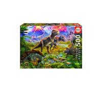 Educa Borrás Jigsaw Puzzle – Meeting of Dinosaurs – 500 pieces