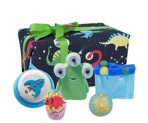 Dinosaur Gift Set Bath & Body 'Dino-mite' Space Themed Bath Bombs & Soap