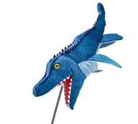 Dinosaur Golf Club Head Covers, Funny Velociraptor Driver Headcover Plush Animals, Large Size Fits Standard 460cc Driver Head