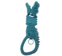 Dinosaur Grabber Retractable Dinosaur Claw Reacher Grabber Arm Manual Dino Chompers for Fine Motor Skills, Fun Pretend Play (Blue)