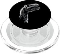 Dinosaur Graphic Archaeology Motif Skeleton Print Art PopSockets PopGrip for MagSafe