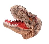 Dinosaur Hand Puppet - 7.48in T Rex Rubber Puppet | Soft Vinyl Dinosaur Toy - Realistic Flexible Mouth Puppets For Storytelling Education Role Play Kids Imaginative Learning Use