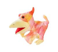 Dinosaur Hand Puppet Accompany Growth Start A Dinosaur Adventure Journey Bright Colors Excellent And Imagination (Yellow, 25cm)