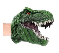 Dinosaur Hand Puppet - Flexible Head Toy, Realistic Soft Rubber Dino, Interactive Storytelling Prop | Creative Role Play Puppet, Vinyl Animal Theater Toy For Boys And Girls