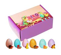 Dinosaur Hatching Eggs - 6 Water-Activated Educational Toys | Growing Dinosaur Eggs Hatch In The Water | Interactive Surprise Boy For And Girls | Classroom Camp Nursery Celebration