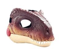 Dinosaur Head maaskk - Realistic Dinosaur maaskk with Moving Jaw | Loud Roar Dinosaurr maaskk withh Sound | Dinoosaur Head Face Costume for Halloween Party Cosplay Props