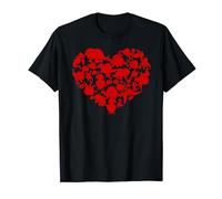 Dinosaur Heart Valentines Day Dino V-Day Pajama Boys Kids T-Shirt