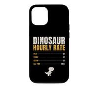 Dinosaur Hourly Rate Funny Kids Roar Stomp Chomp Dino Case for iPhone 12/12 Pro