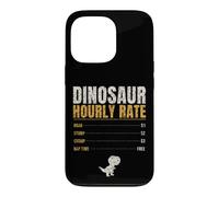 Dinosaur Hourly Rate Funny Kids Roar Stomp Chomp Dino Case for iPhone 13 Pro