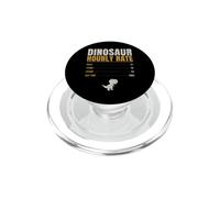 Dinosaur Hourly Rate Funny Kids Roar Stomp Chomp Dino PopSockets PopGrip for MagSafe