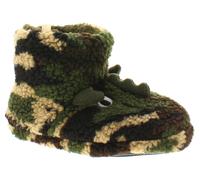 Dinosaur Hunters Roland Boys Slippers Green, 11