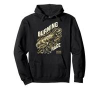 Dinosaur I Rex Rage Wild Monsters Tyrannosaurus Dino Pullover Hoodie