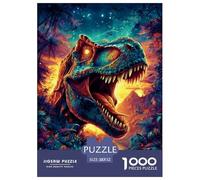 Dinosaur Jigsaw Puzzle Adult And Children Educational Games Home Decoration Rainy Days Fun Activities Birthday Jumbo for Boys And Girls 52x38cm/1000pcs