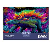Dinosaur Jigsaw Puzzles 1000 Piece for Adults DIY Puzzle 1000 Piece Puzzle Family Activity Fun Puzzles Games 70x50cm/1000pcs