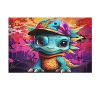 Dinosaur Jigsaw Puzzles, Wooden Puzzle Gift for Adult Jigsaw Puzzles Toys for Adults Teens Birthday Gifts for Adult Educational 1000 Jigsaw Puzzles Set for Kid Teen Age 12 Toy (75×50cm)