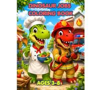 Dinosaur jobs coloring book