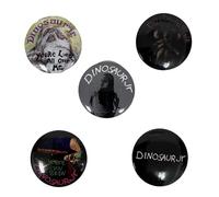Dinosaur Jr 1987-1992 Albums Badge Set (Pack of 5) (One Size) (Multicoloured)