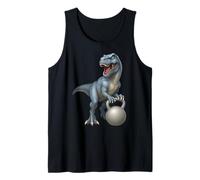 Dinosaur Kettle bell Swing T-Rex Workout Gym Trainer Fitness Tank Top