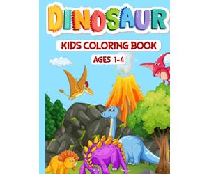 Dinosaur Kids Coloring Book | My First Big Dinosaur Coloring Book for Kids Ages 1-4 | Jumbo Dinosaur Book for Kids | Enhance Preschool with Dinosaur ... Book | My First Toddler Coloring Book