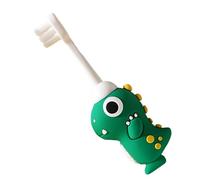 Dinosaur Kids Toothbrush - Child Sized Brush Head, Soft Bristles Training Brush Gear | Dinosaur Themed Toothbrush for Children Boys Girls Daily Brushing Learning Care Use