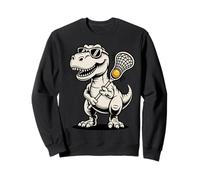 Dinosaur Lacrosse Player T-Rex Lax Team Sweatshirt