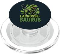 Dinosaur Lacrosse Player T-Rex Team Lax PopSockets PopGrip for MagSafe