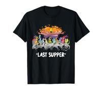 Dinosaur Last Supper Shirt Funny Dinosaur Extinction Humor T-Shirt