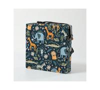 (Dinosaur Lion (seat cushion), 32*32*8) Baby seat cartoon heightened seat cushion children's dining chair heightened seat cushion primary school students dining chair breathable...