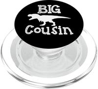 Dinosaur Lover Big Cousin Boys Funny Dino Lover Kid Boy Girl PopSockets PopGrip for MagSafe