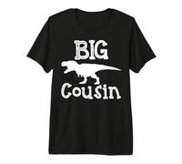 Dinosaur Lover Big Cousin Boys Funny Dino Lover Kid Boy Girl Premium T-Shirt