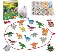 Dinosaur Magnetic Chess Game Set 2025 Kids Toys, 20 Pcs Dinosaur Toys Christmas Stocking Stuffers Strategy Board Games Chess Set Kids Games for Grandkids and Kid