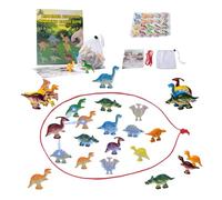 Dinosaur Magnetic Chess Game Set, Portable Magnet Stone Games, Strategy Board Games Chess Set, Magnetic Effect Chess Set with 20 PCS Dinosaur Stones 1 String and Portable Storage Bag